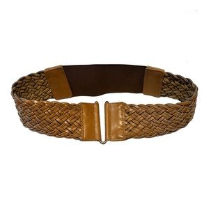 Boho Wide braided belt